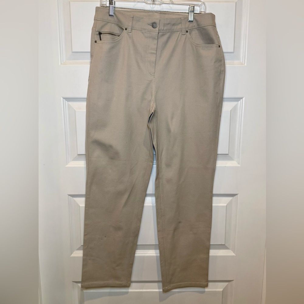 Chico's Beige Ankle Pants